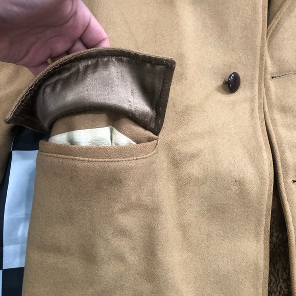 Vintage 70s Fur Trimmed Windbreaker Coat by Van Heuson - Picture 6 of 7